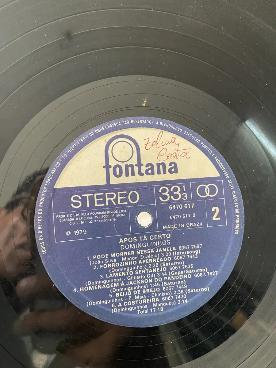 Lp Dominguinhos Após Tá Certo 1979 (Usado)
