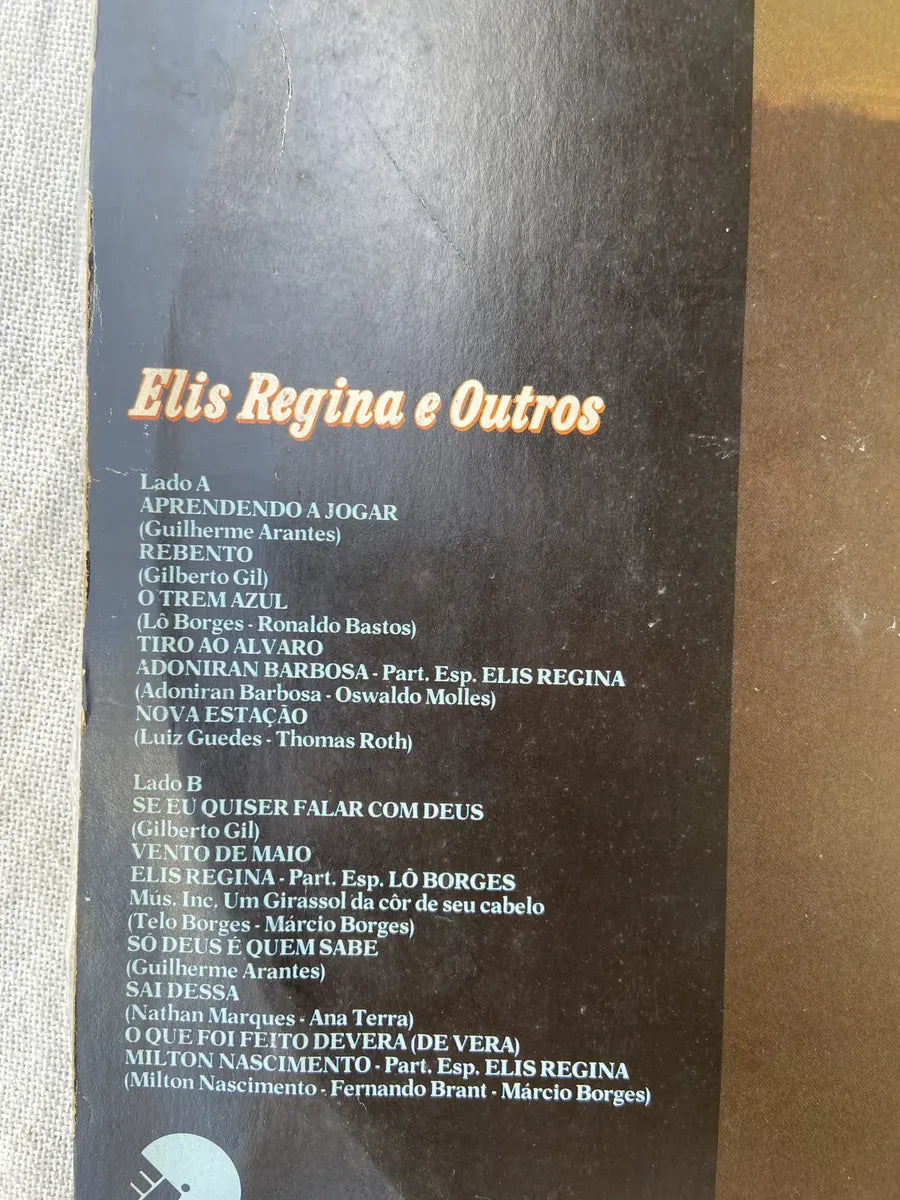 Lp Elis Regina Vento De Maio 1978 (Usado)