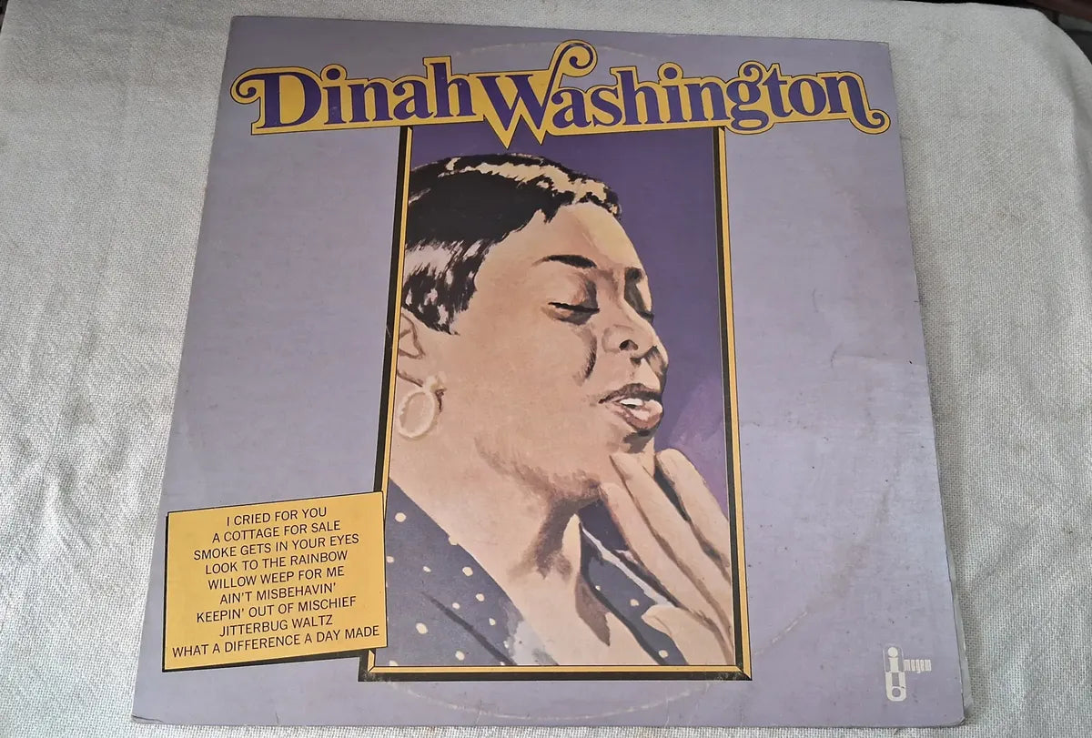 Lp Dinah Washington 1984 I Cried For You Selo Imagem (Usado)