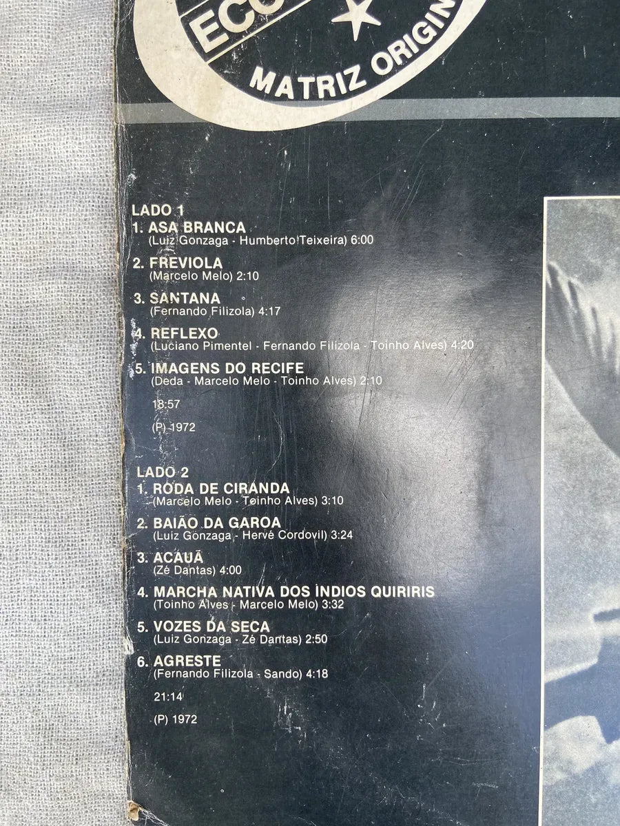 Lp Quinteto Violado Fora De Série Asa Branca 1979 (Usado)