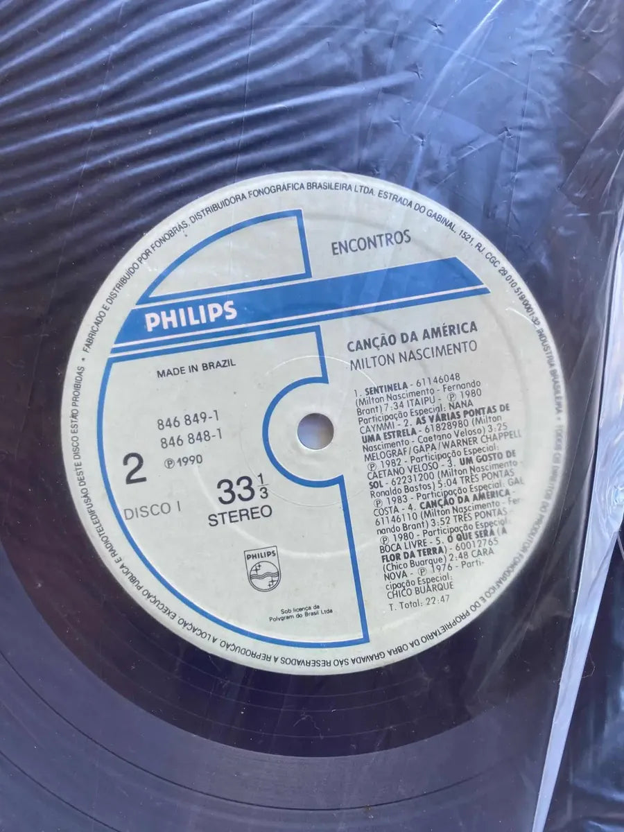 Lp O Melhor De Milton Nascimento Canção Da América 1991 Dupl (Usado)