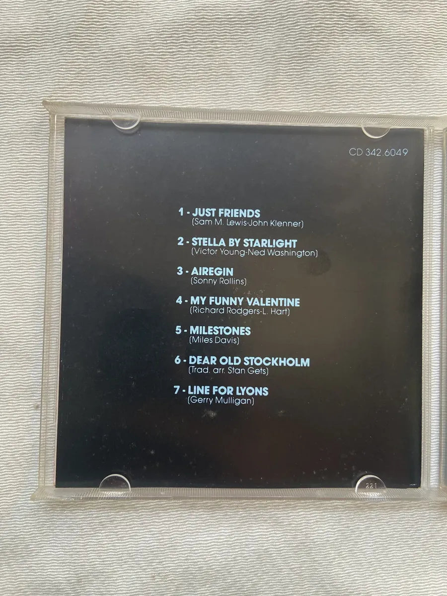 Cd Stan Getz E Chet Baker Line For Lyons 1990 (Usado)