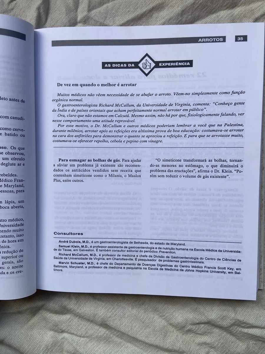 Livro Guia Médico Remédios E Tratamentos Caseiros 2001 (Usado)