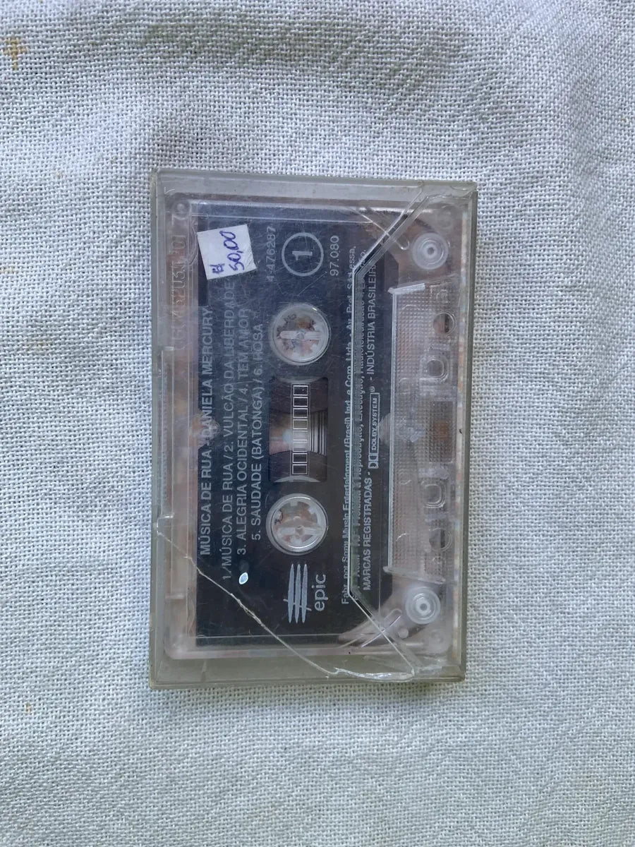 Fita K7 Daniela Mercury Música De Rua 1994 (Usado)