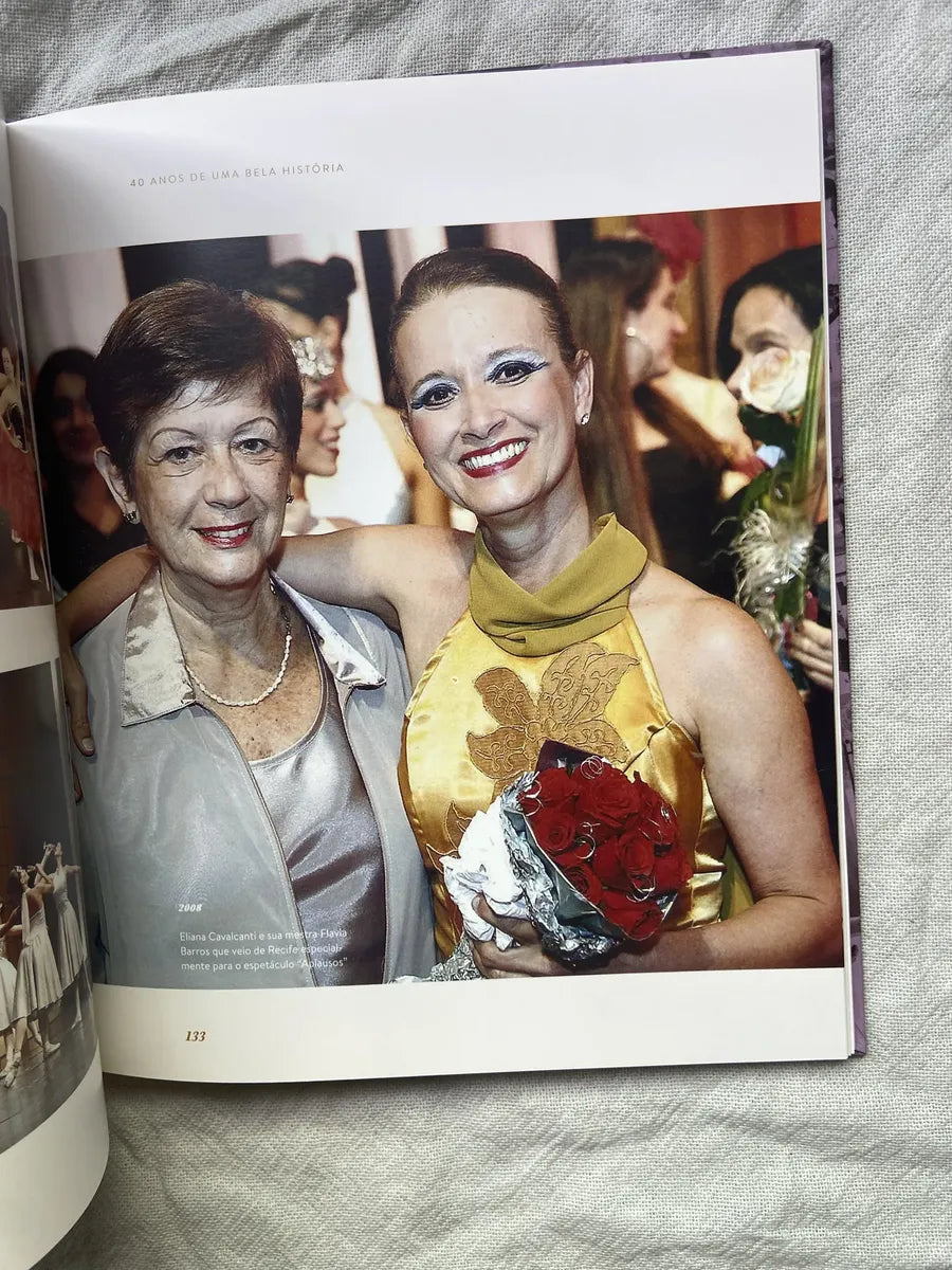 Livro Ballet Eliana Cavalcanti 40 Anos De Uma Bela História (Usado)