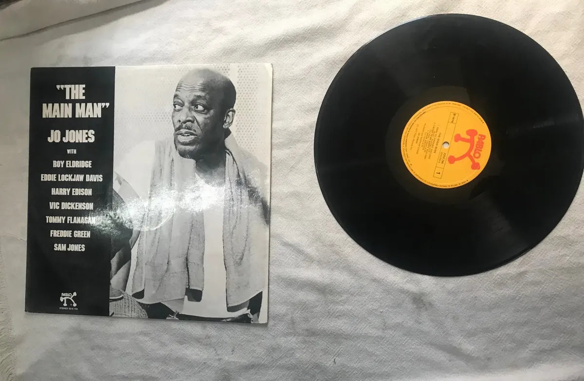 Lp The Main Man Jo Jones With Roy Eldridge 1978 (Usado)