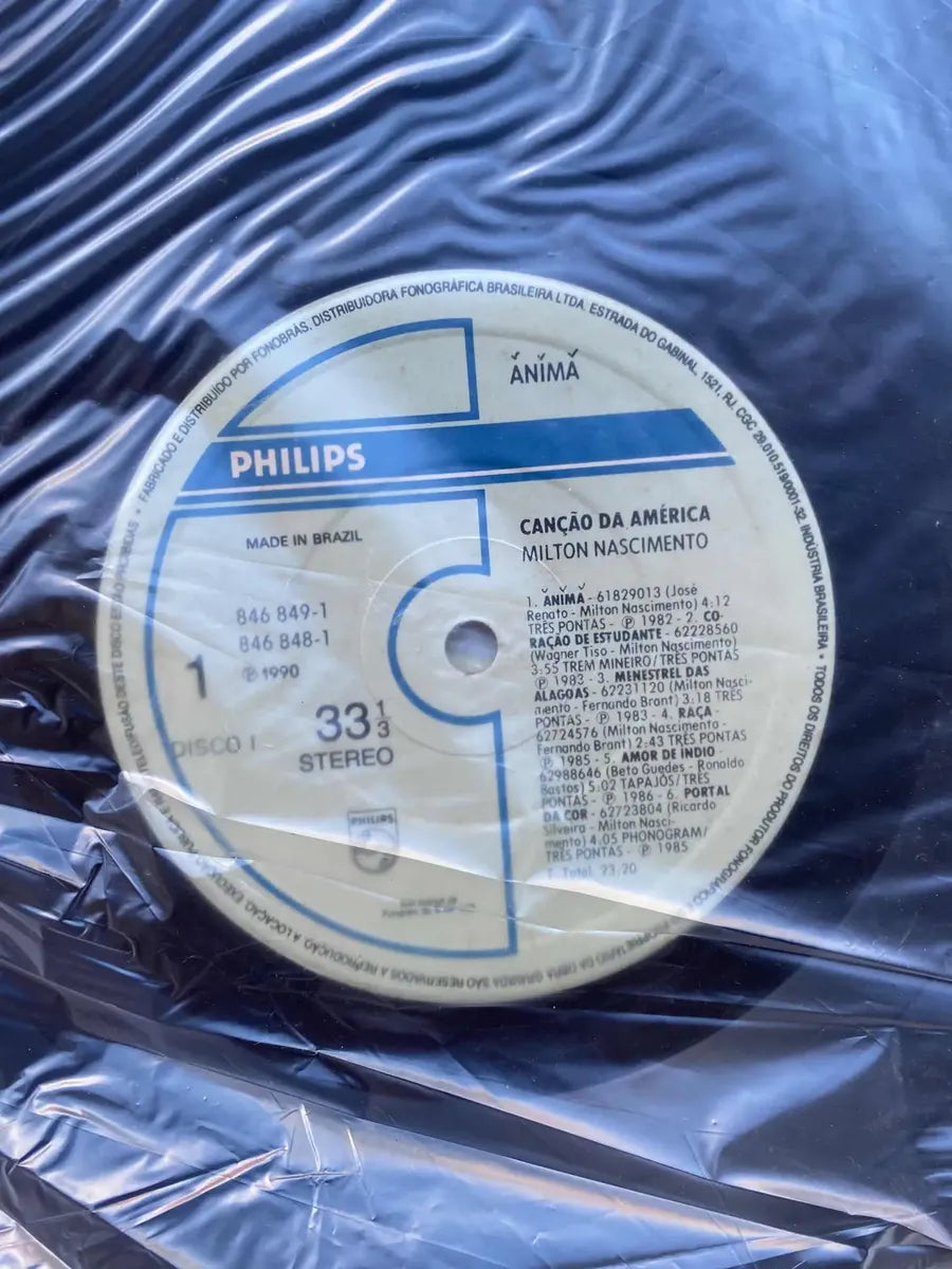 Lp O Melhor De Milton Nascimento Canção Da América 1991 Dupl (Usado)