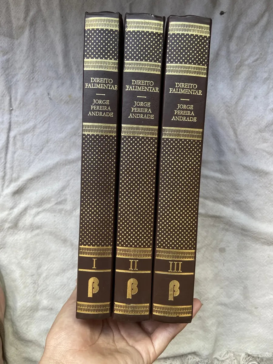 Livro Dirieto Falimentar Box 3 Volumes (Usado)