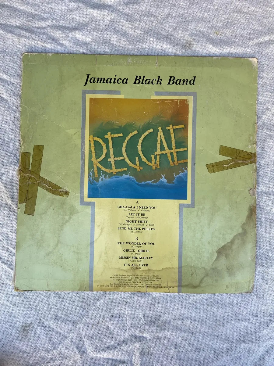Lp Jamaica Black Band 1987 (Usado)