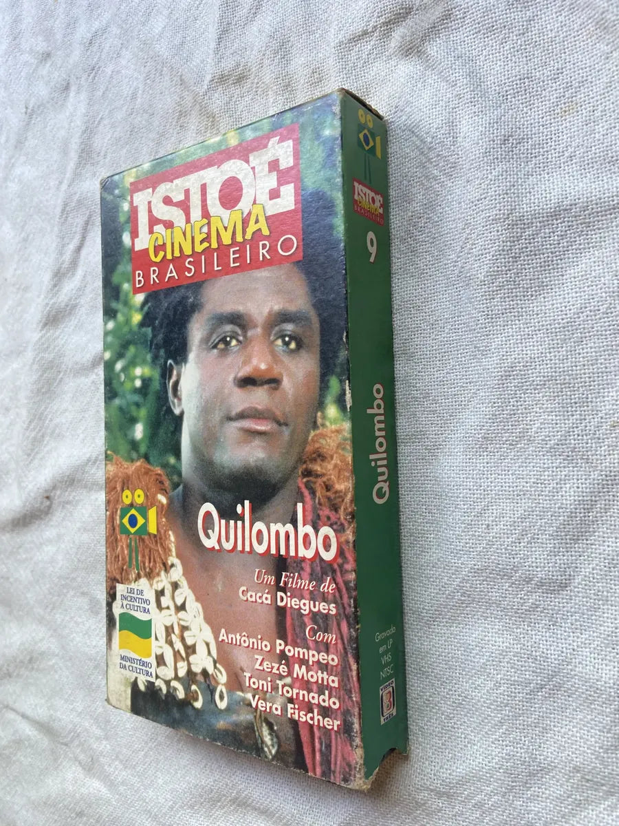 Fita De Vídeo Vhs Istoe Cinema Brasileiro Quilombo 9 (Usado)