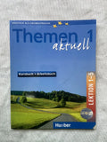 Livro Themen 1 Aktuell Kursbuch Arbeitsbuch Lektion 1 De 5 (Usado)
