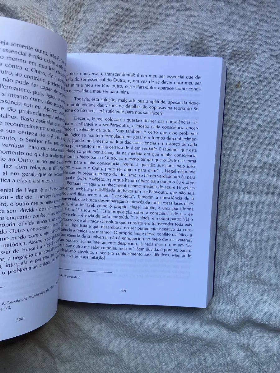 Livro O Ser E O Nada Ensaio De Odontologia Fenomenológica (Usado)