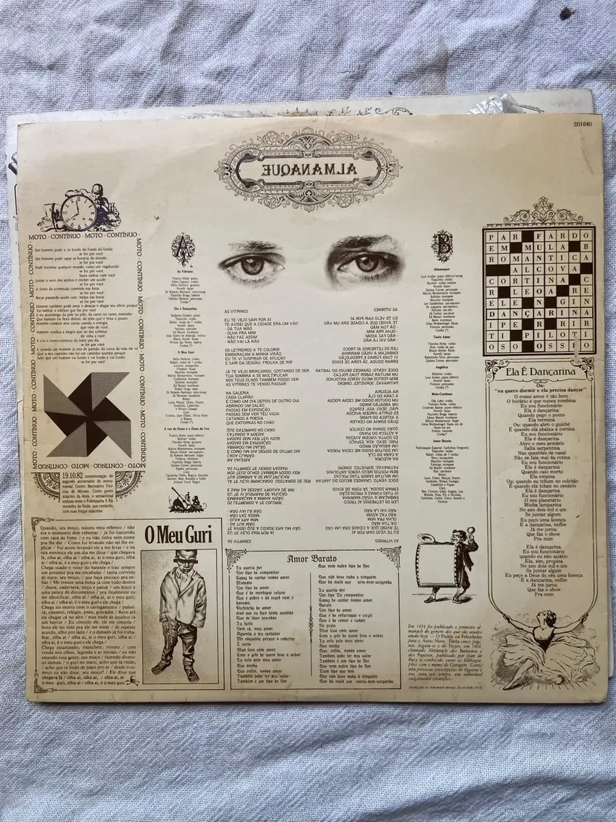 Lp Chico Buarque Almanaque 1982 (Usado)