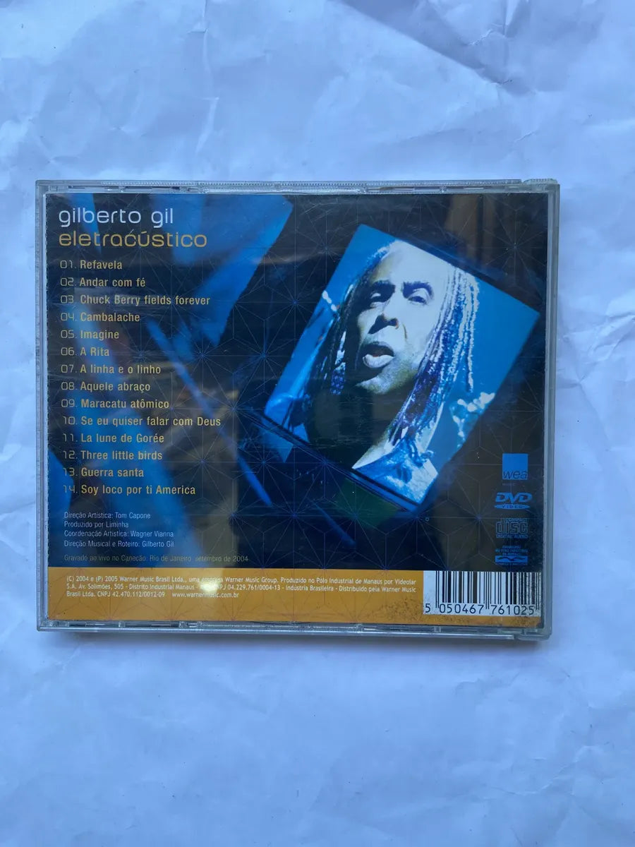 Cd Gilberto Gill Eletracústico 2005 (Usado)