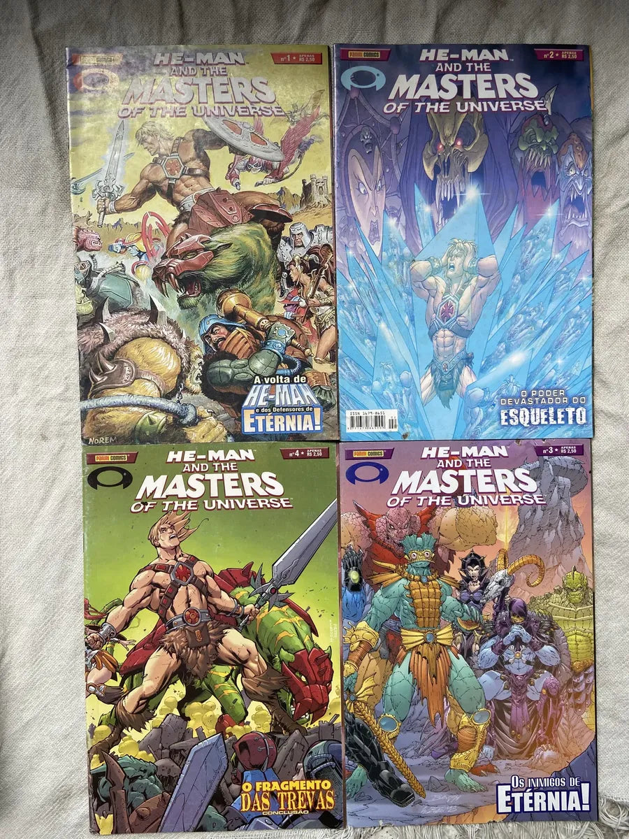 Gibi He Man And The Masters Of The Universe Box 4 Volumes (Usado)