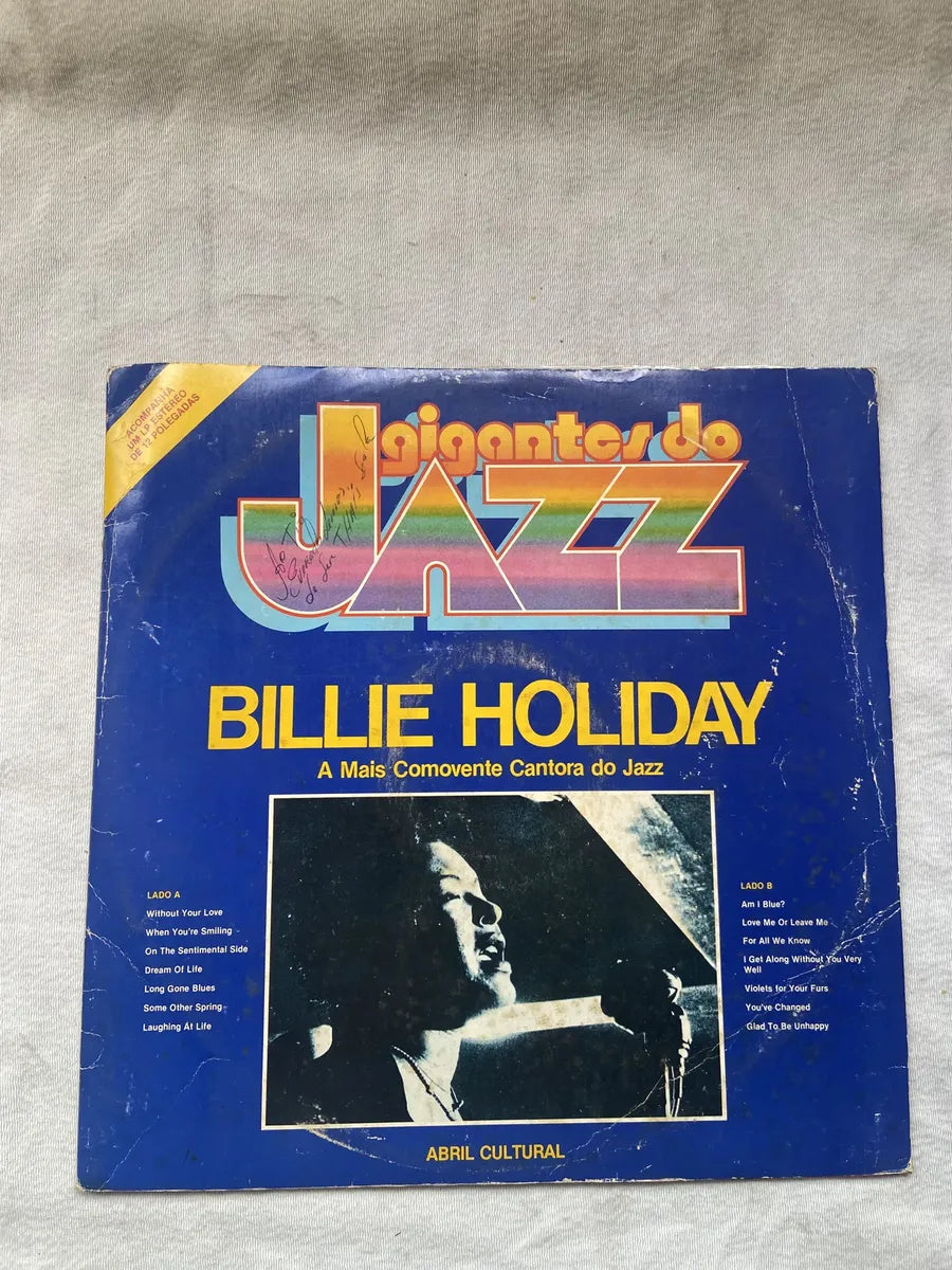 Lp Gigantes Do Jazz Billie Holiday A Mais Comovente Cantora (Usado)