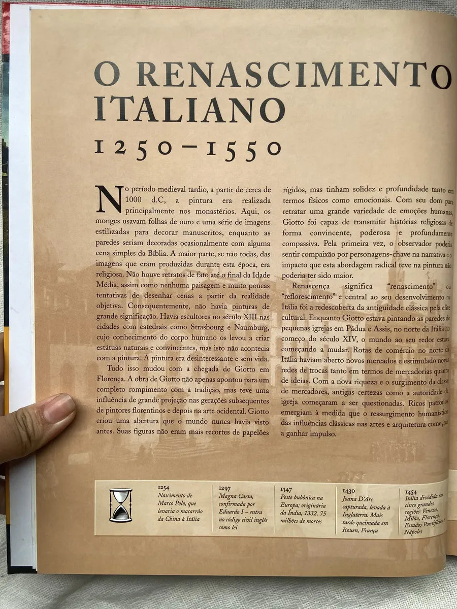 Livro A História Da Arte Da Pintura De Giotto (Usado)