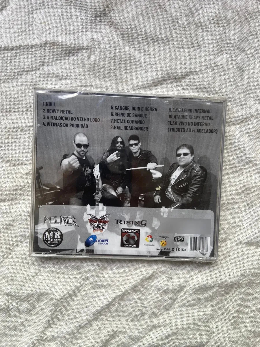 Cd Metal Comando Ataque Heavy Metal Novo