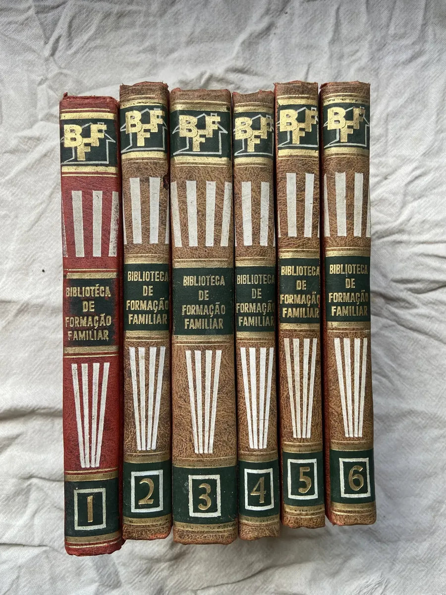 Livro Biblioteca De Formação Familiar Box 6 Vol Capa Dura (Usado)