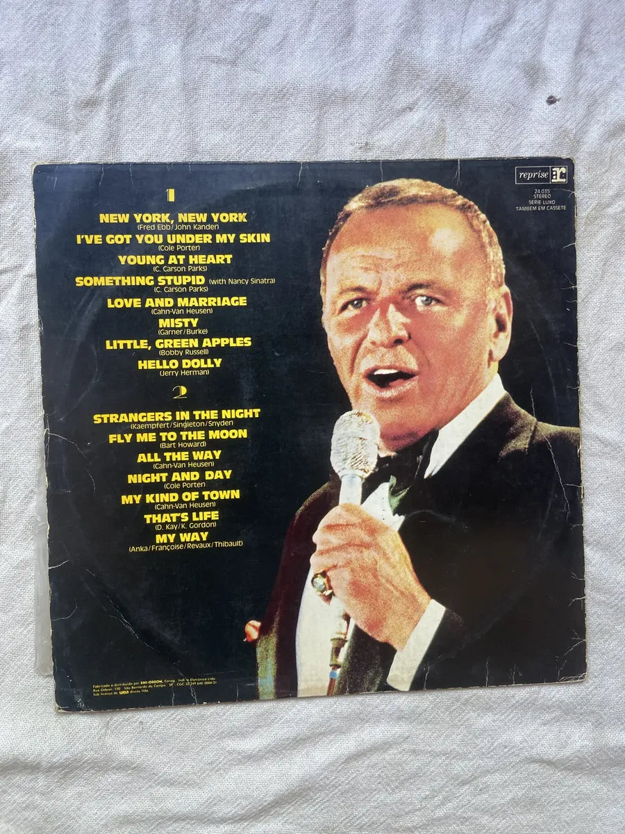 Lp As 15 Grandes De Frank Sinatra 1982 (Usado)