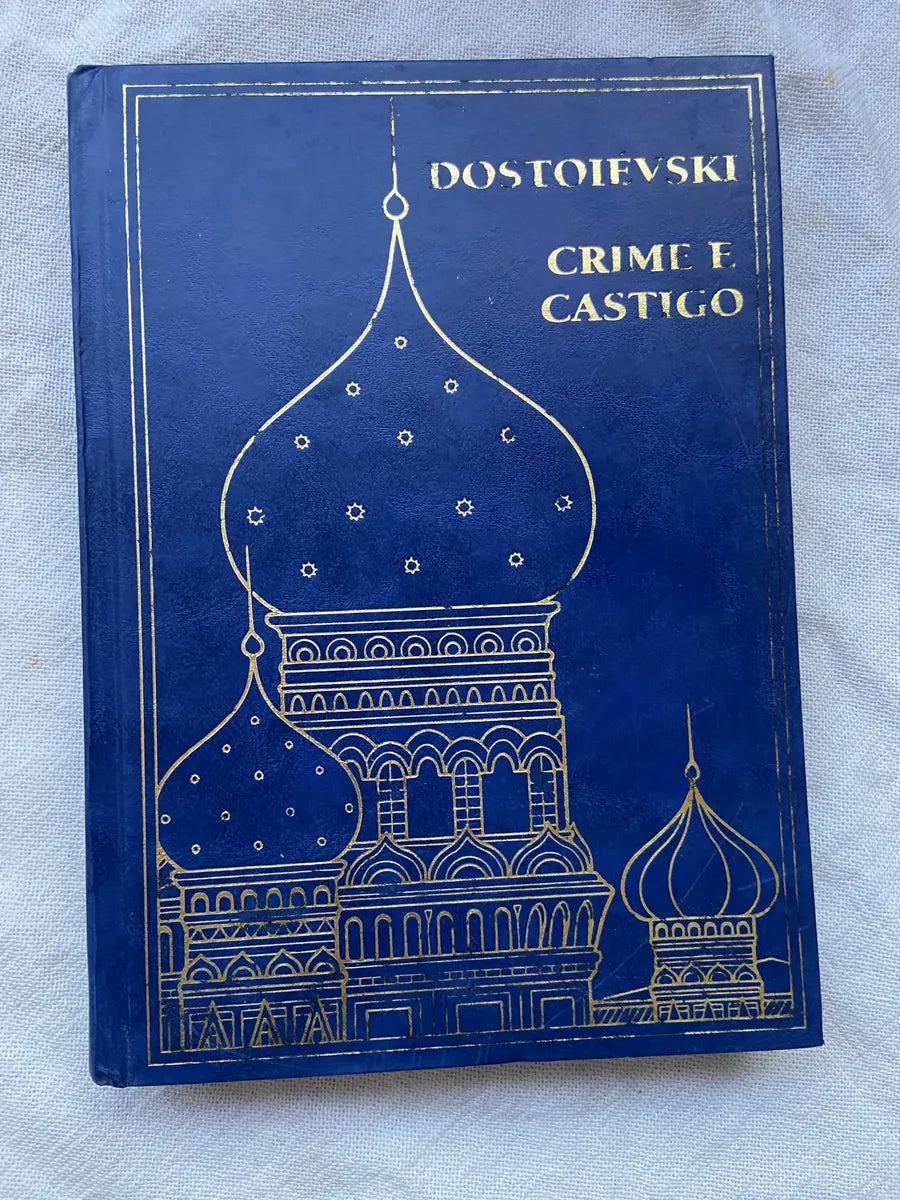 Livro Crime E Castigo Dostoiévski Capa Dura 2003 (Usado)