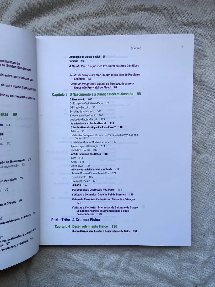 Livro A Criança Em Desenvolvimento Helen Bee 9 Edição 2003 (Usado)