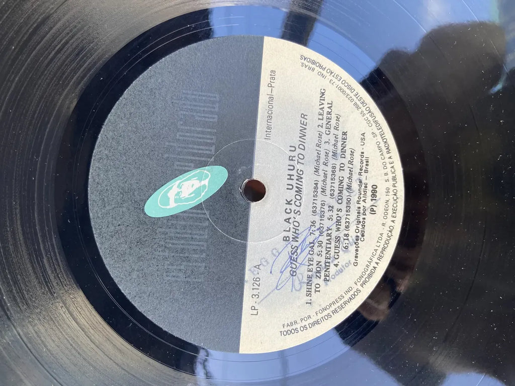 Lp Black Uhuru Guess Whois Coming To Dinner 1990 (Usado)
