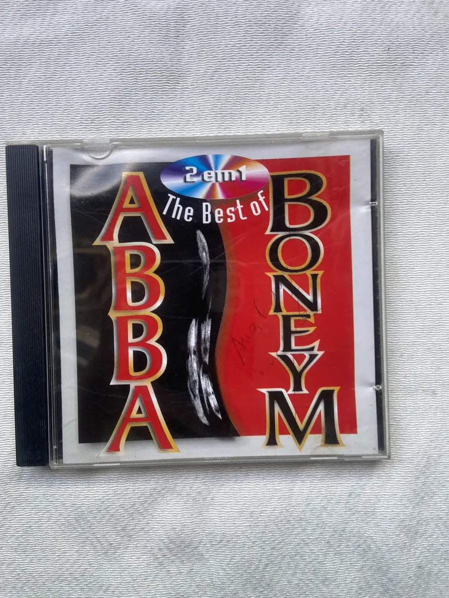 Cd 2 Em 1 The Best Abba Boney M (Usado)