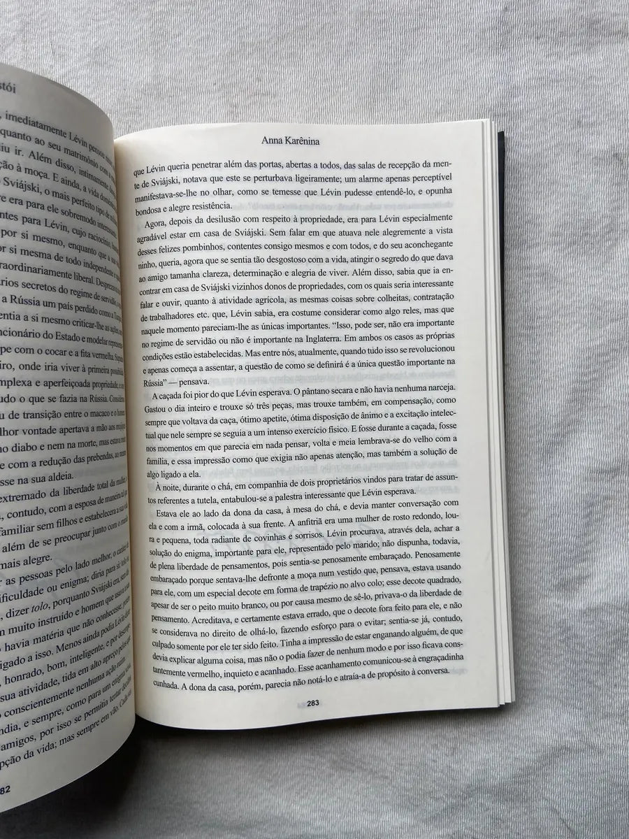 Livro Anna Karenina Tolstoi 1877 Capa Dura 2 Edição 2021 (Usado)