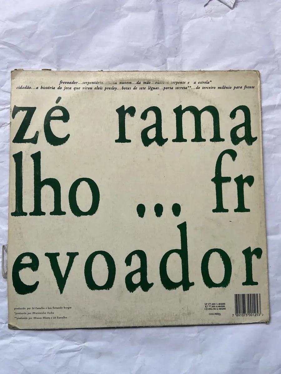 Lp Zé Ramalho Frevoador 1992 (Usado)