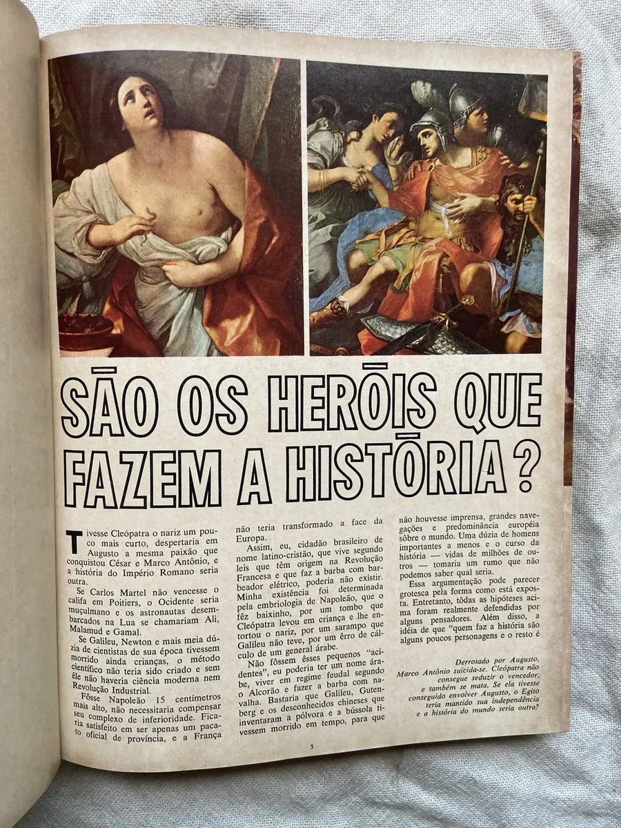 Livros Grandes Personagens Da História Universal Box 4 Vol (Usado)