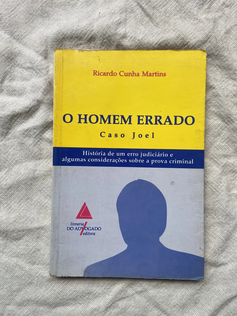 Livro O Homem Errado Caso Joel 1996 (Usado)