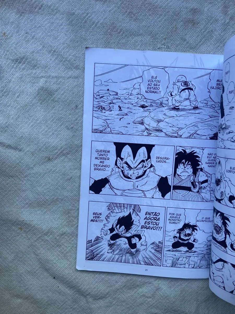Manga Dragon Ball Z 7 Akira Toriyama 2001 (Usado)