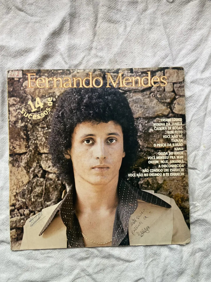 Lp 14 Sucessos De Fernando Mendes 1975 (Usado)