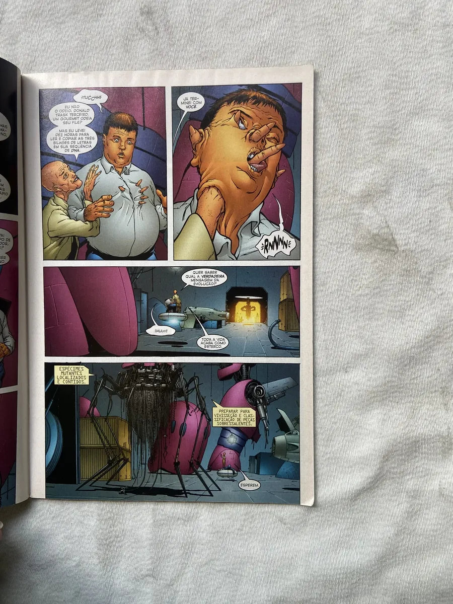 Gibi X Men Cable Wolverine Número 10 2002 (Usado)