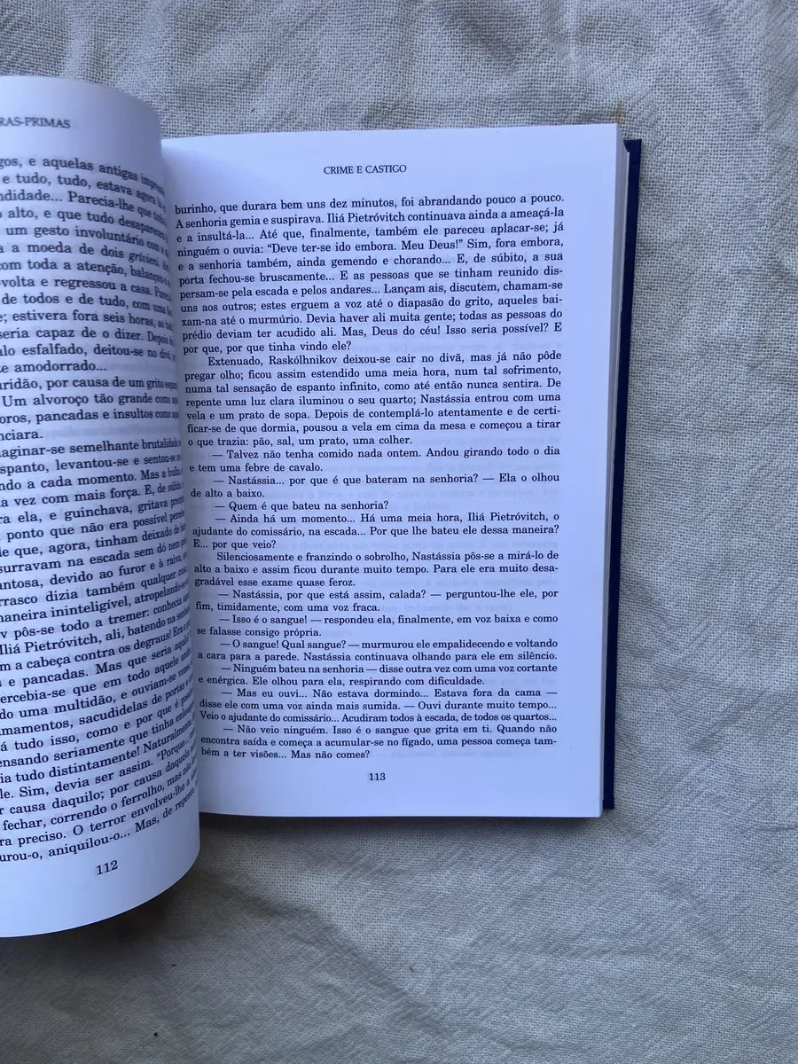 Livro Crime E Castigo Dostoiévski Capa Dura 2003 (Usado)
