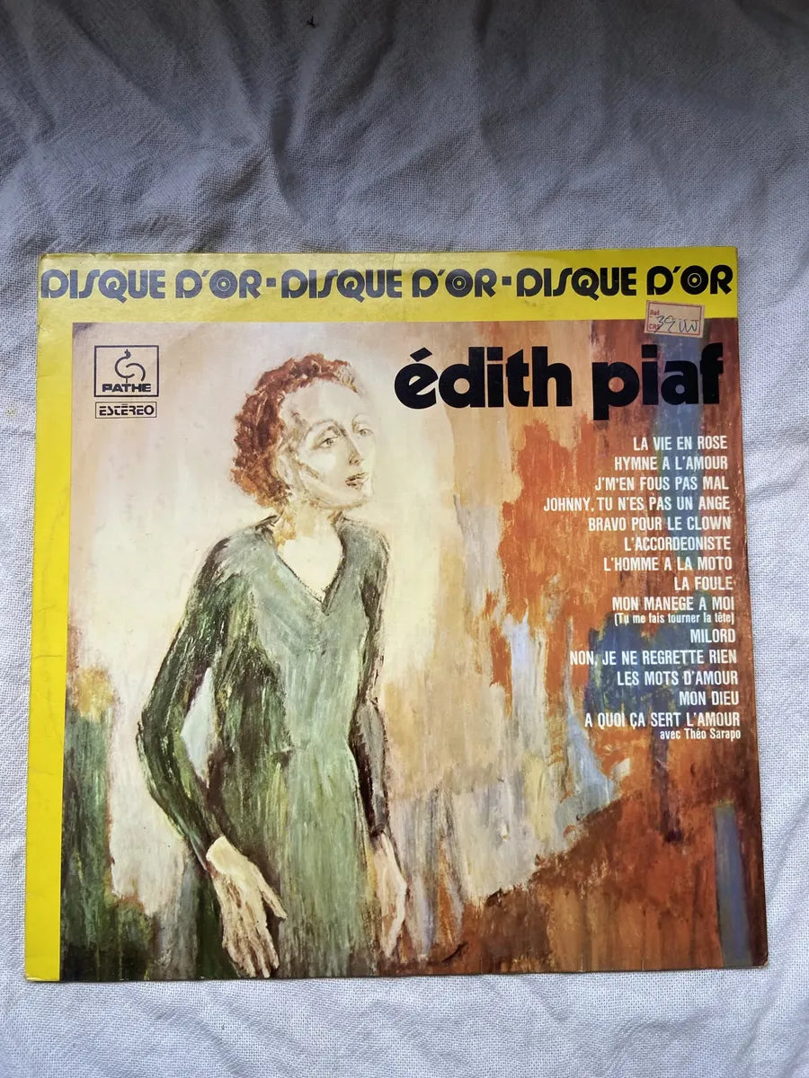 Lp Disque D Or Edith Piaf 1972 (Usado)