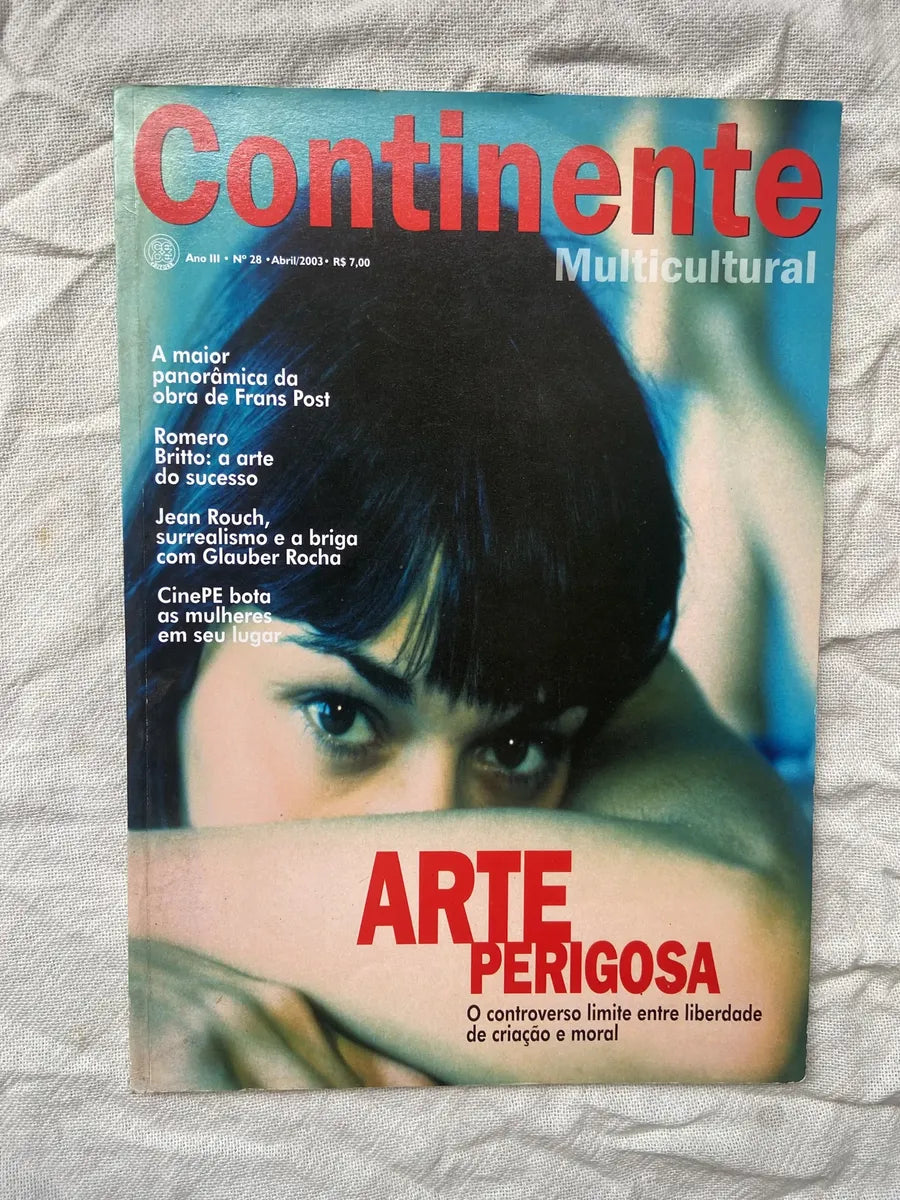 Revista Continente Multicultural Arte Perigosa Ano 3 N 28 (Usado)
