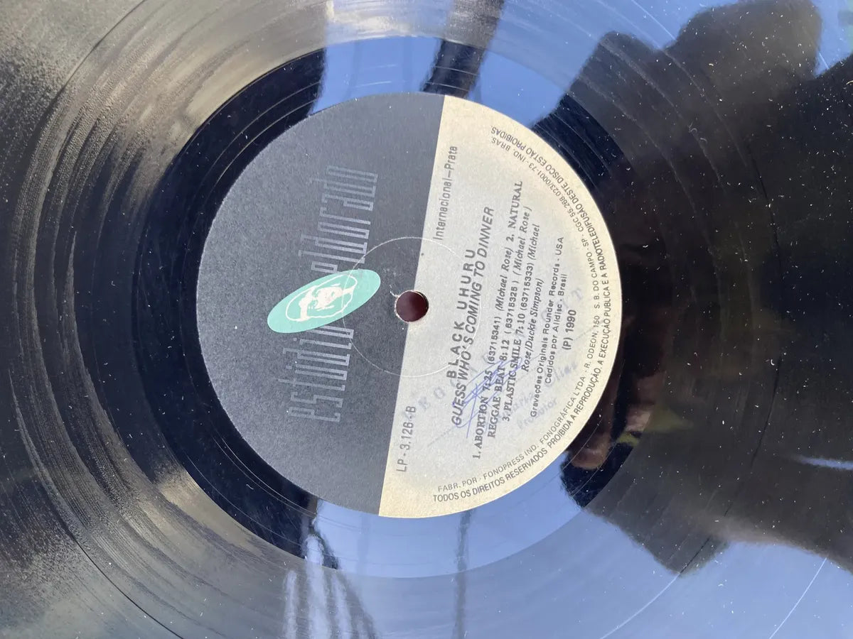 Lp Black Uhuru Guess Whois Coming To Dinner 1990 (Usado)