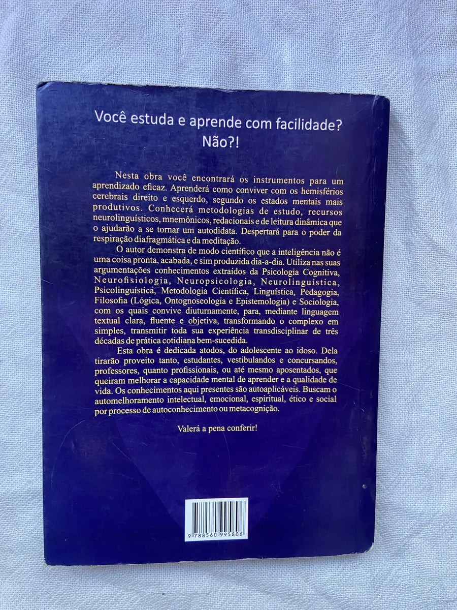 Livro Como Estudar E Aprender Como Se Tornar Autodidata 2 Ed (Usado)
