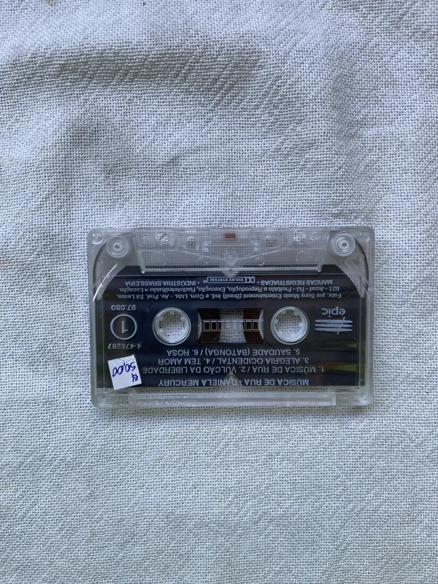 Fita K7 Daniela Mercury Música De Rua 1994 (Usado)