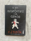 Livro Oque Acontceu Com Annie C J Tudor Capa Dura (Usado)
