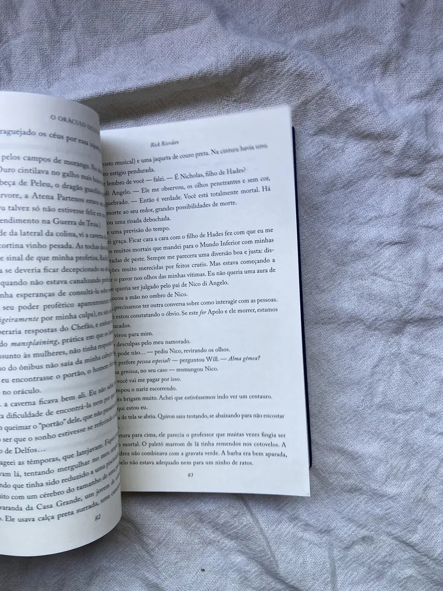 Livro As Provações De Apólo Livro Um Oráculo Oculto 1 Edição (Usado)