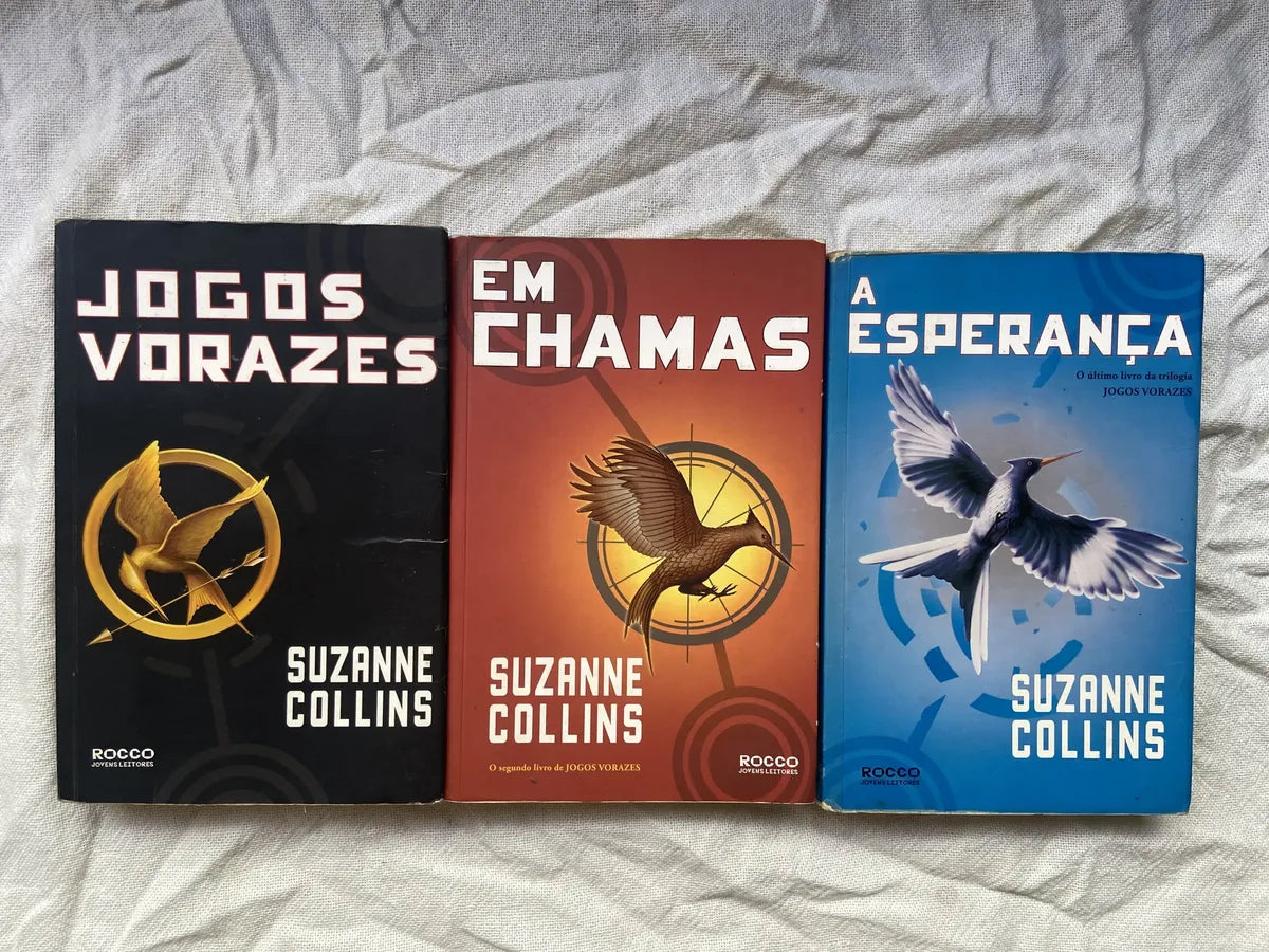 Livro Jogo Vorazes Box 3 Volumes Completo 2010 (Usado)