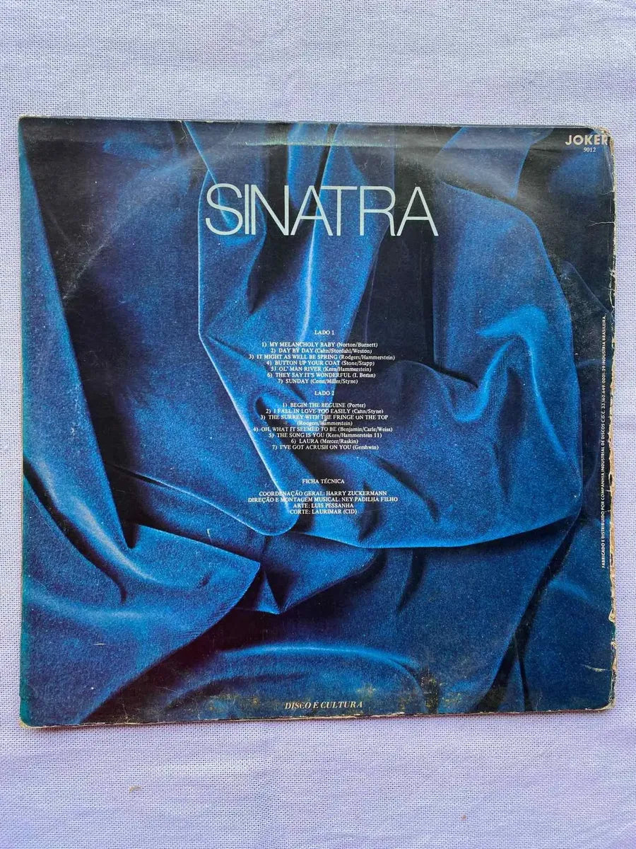 Lp Frank Sinatra Specially For Brasil 1979 Selo Joker (Usado)
