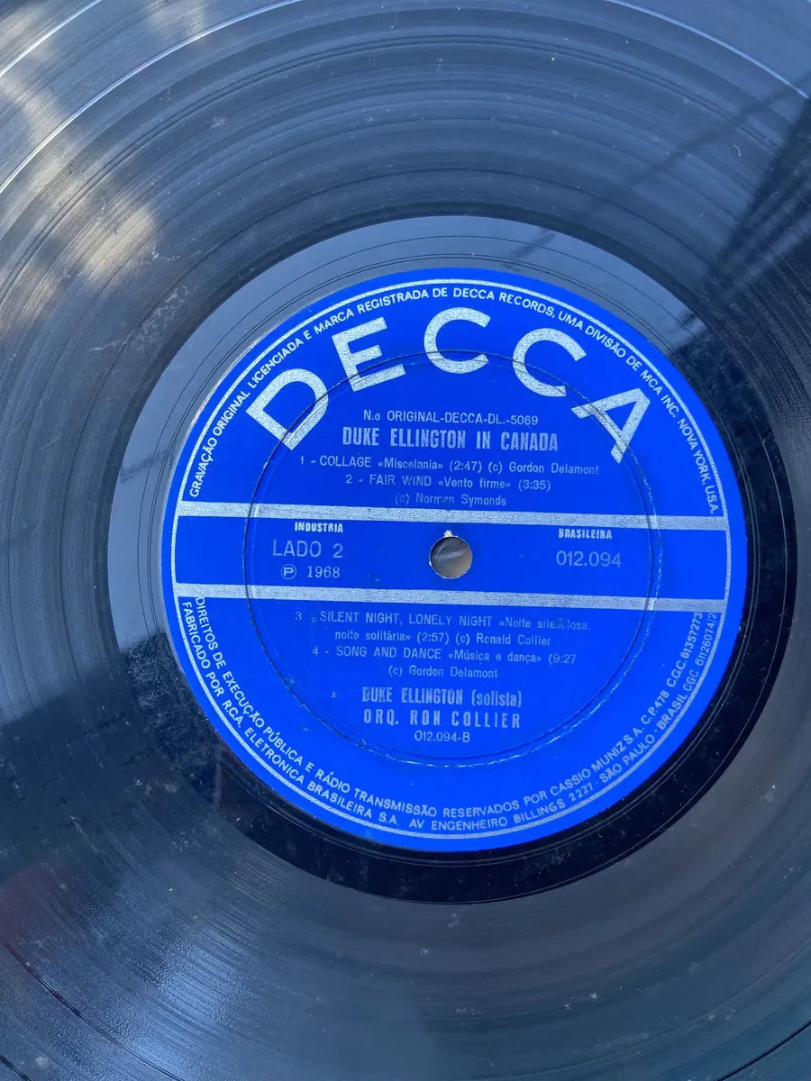 Lp Duke Ellington In Canadá 1968 (Usado)