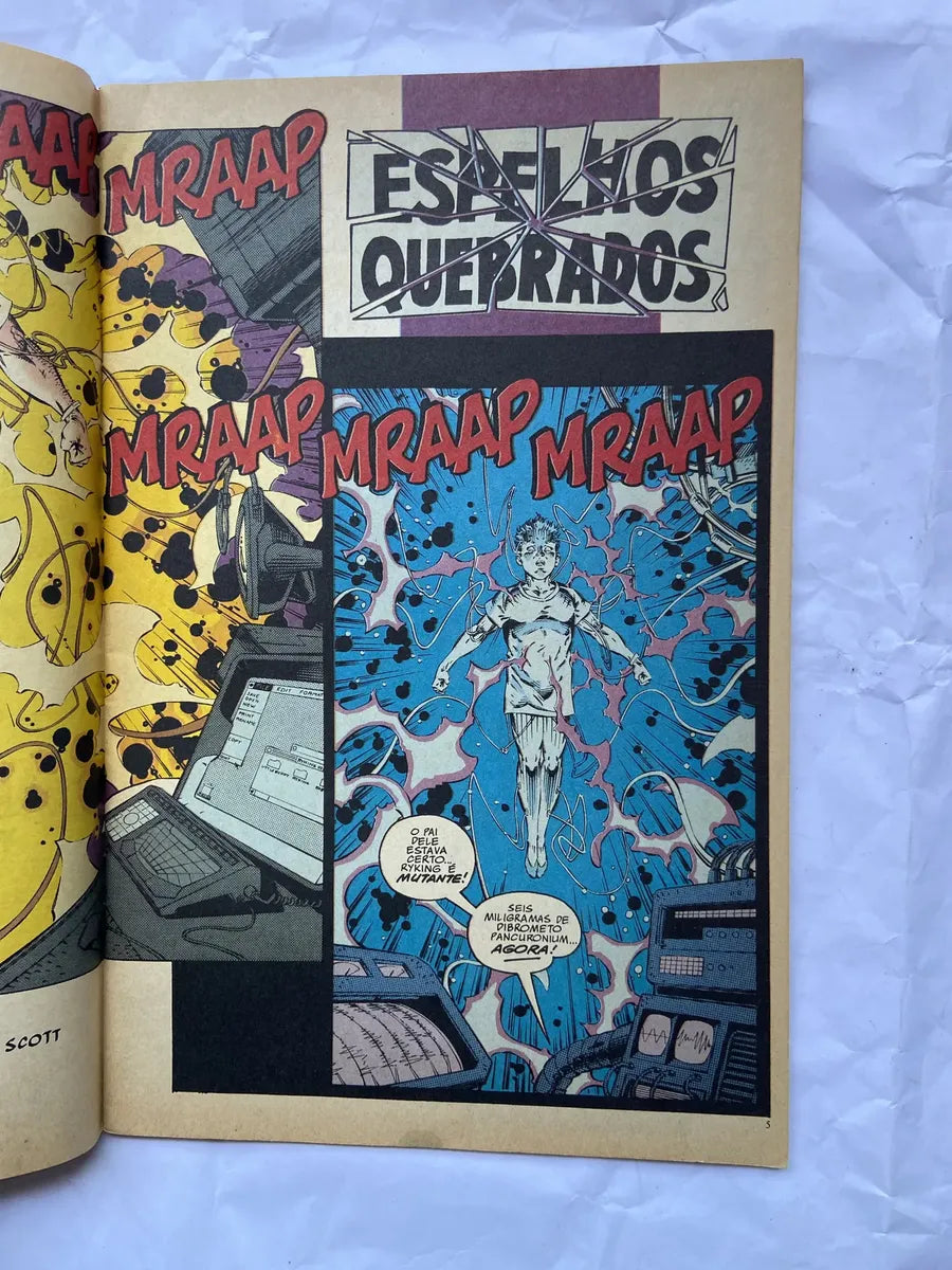 Gibi Os Fabulos X Man À Mercê De Hazard Número 03 (Usado)