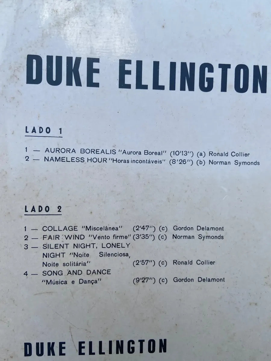 Lp Duke Ellington In Canadá 1968 (Usado)