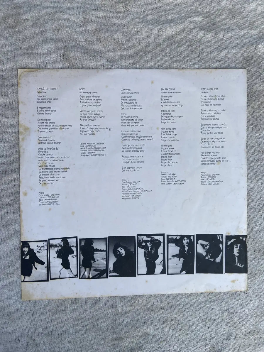 Lp Zizi Possi Amor E Música 1987 Com Encarte (Usado)