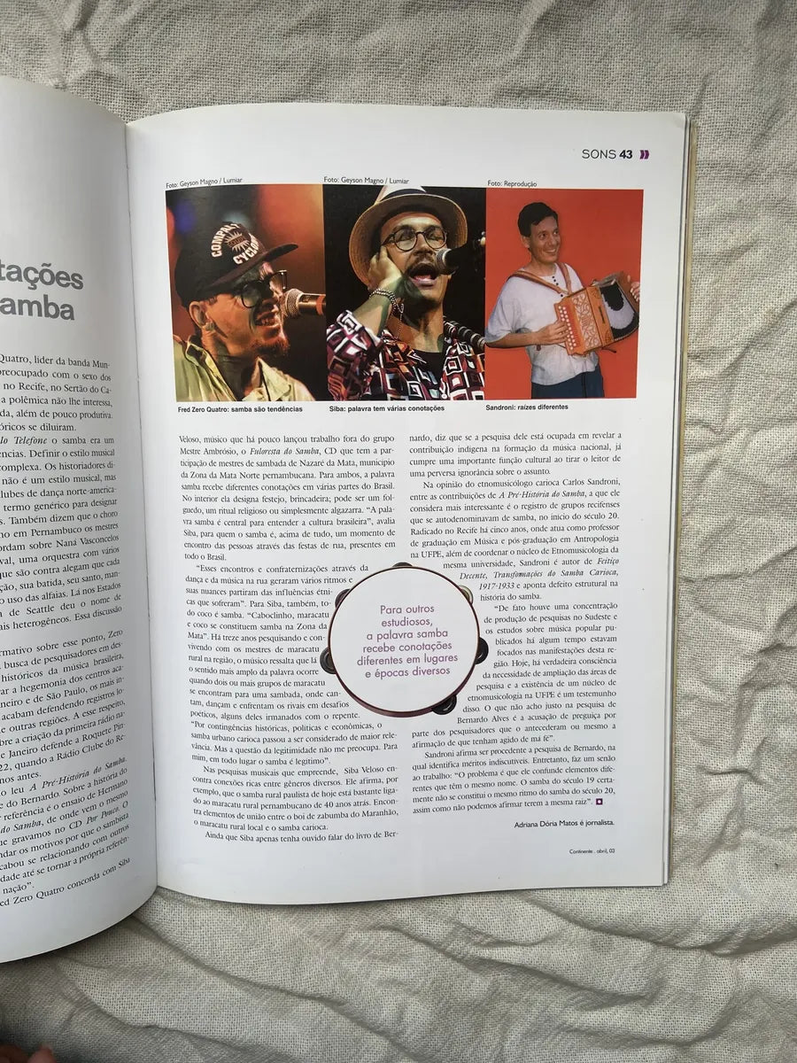 Revista Continente Multicultural Arte Perigosa Ano 3 N 28 (Usado)